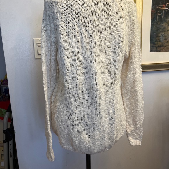 Superdry Co Jpn Cream knit Sweater - Picture 5 of 8